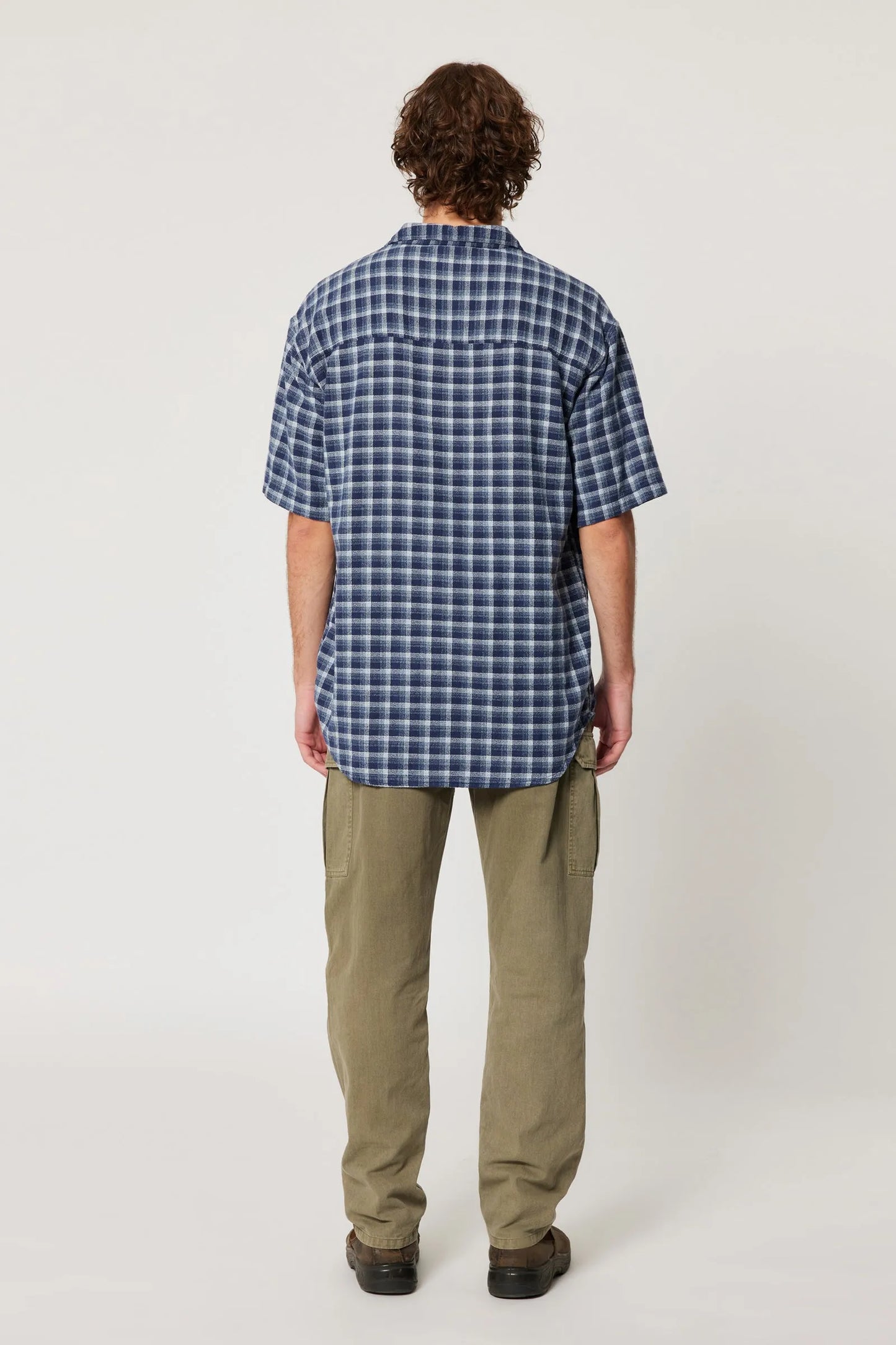 Angus Check Shirt- Blue Check