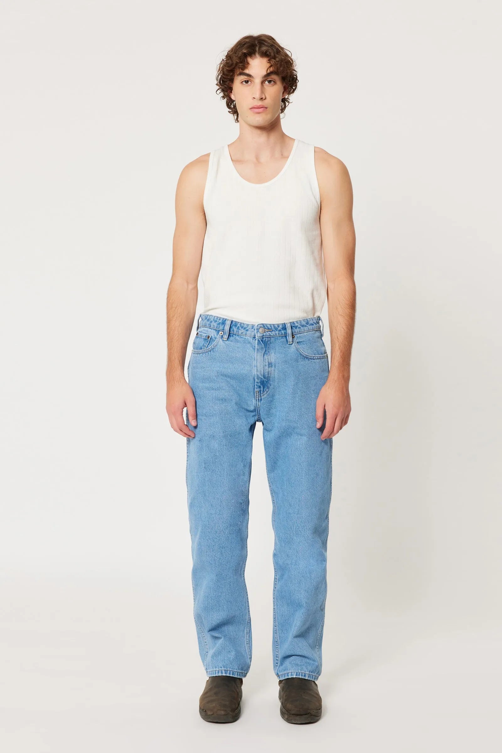 Ezy Blueys Jeans - Mid Blue