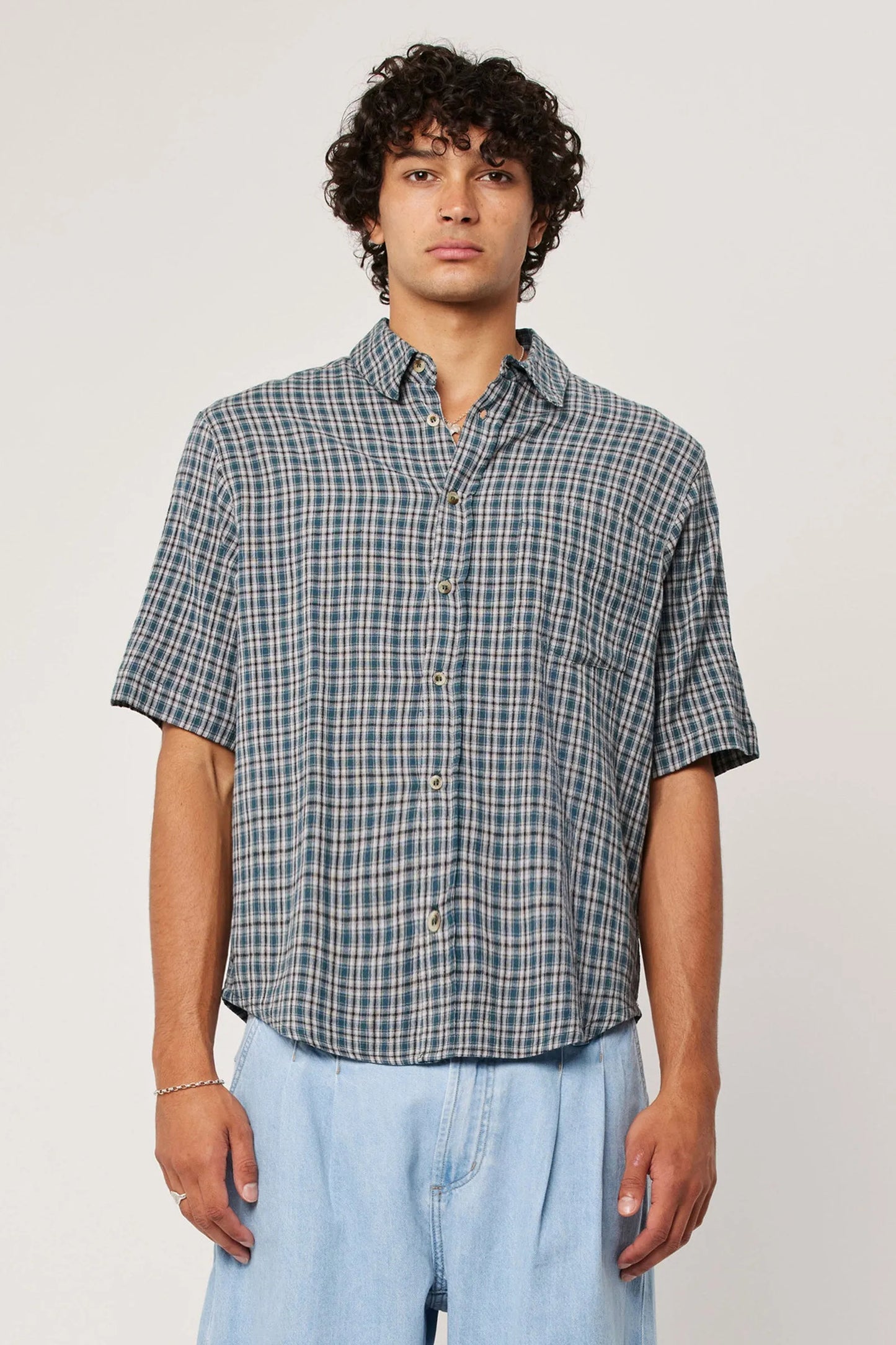 Forester Check Shirt- Green Check