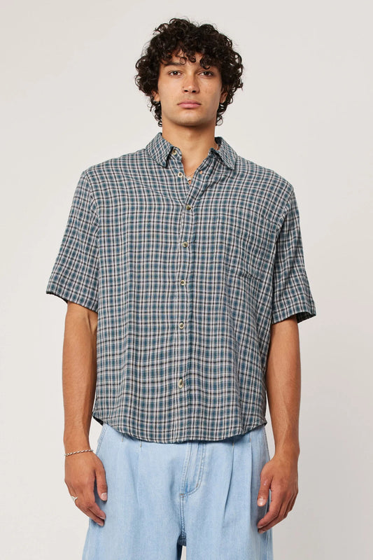 Forester Check Shirt- Green Check