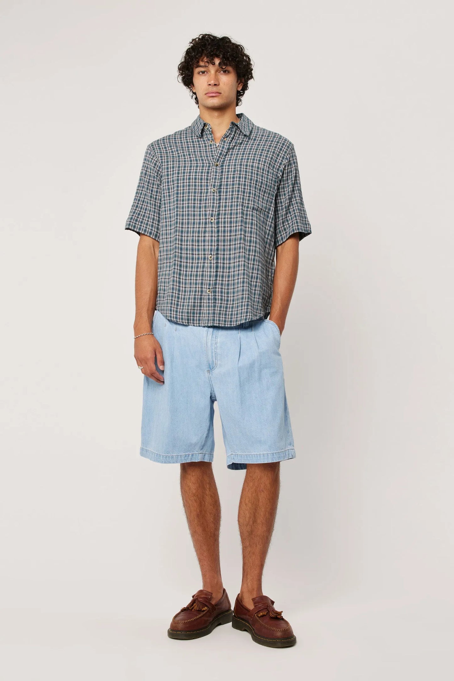 Forester Check Shirt- Green Check