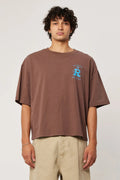 Big Works Tee- Brown
