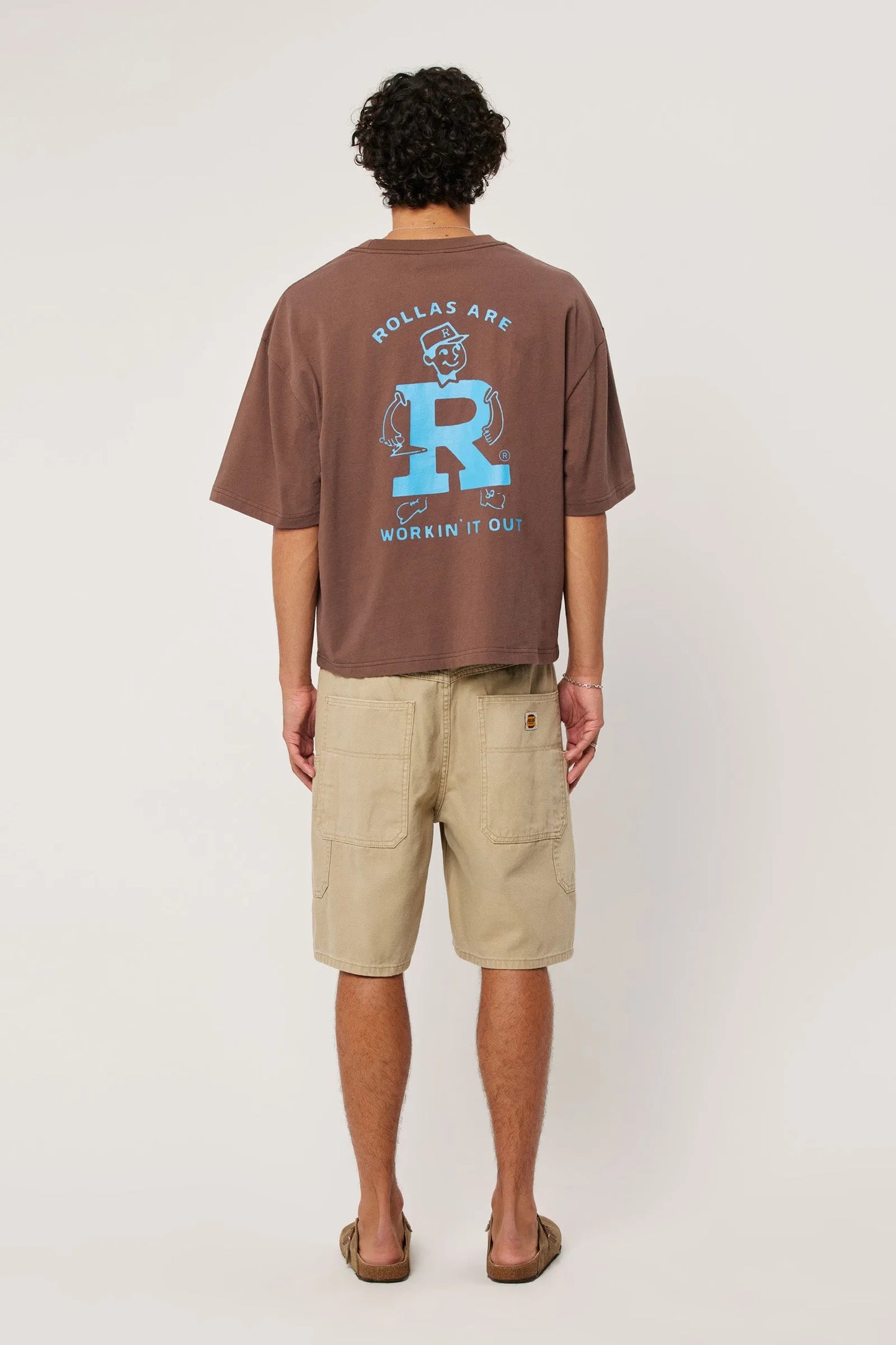 Big Works Tee- Brown