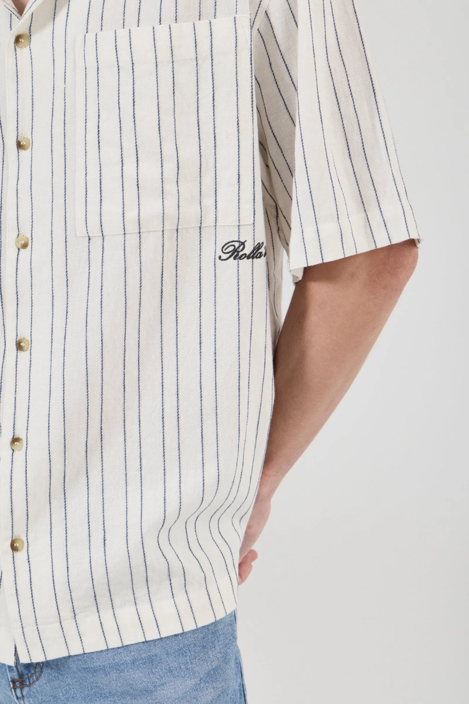 Deuce Stripe Bowler Shirt