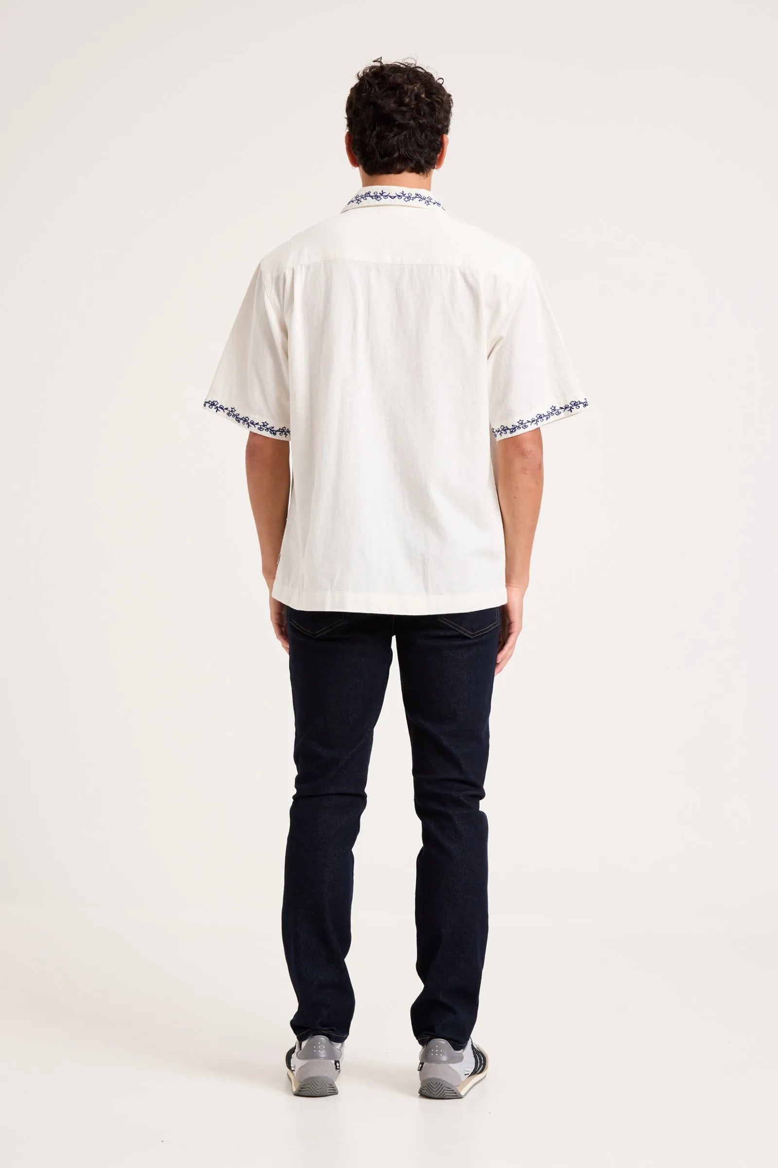 Island Short Sleeve Shirt- White