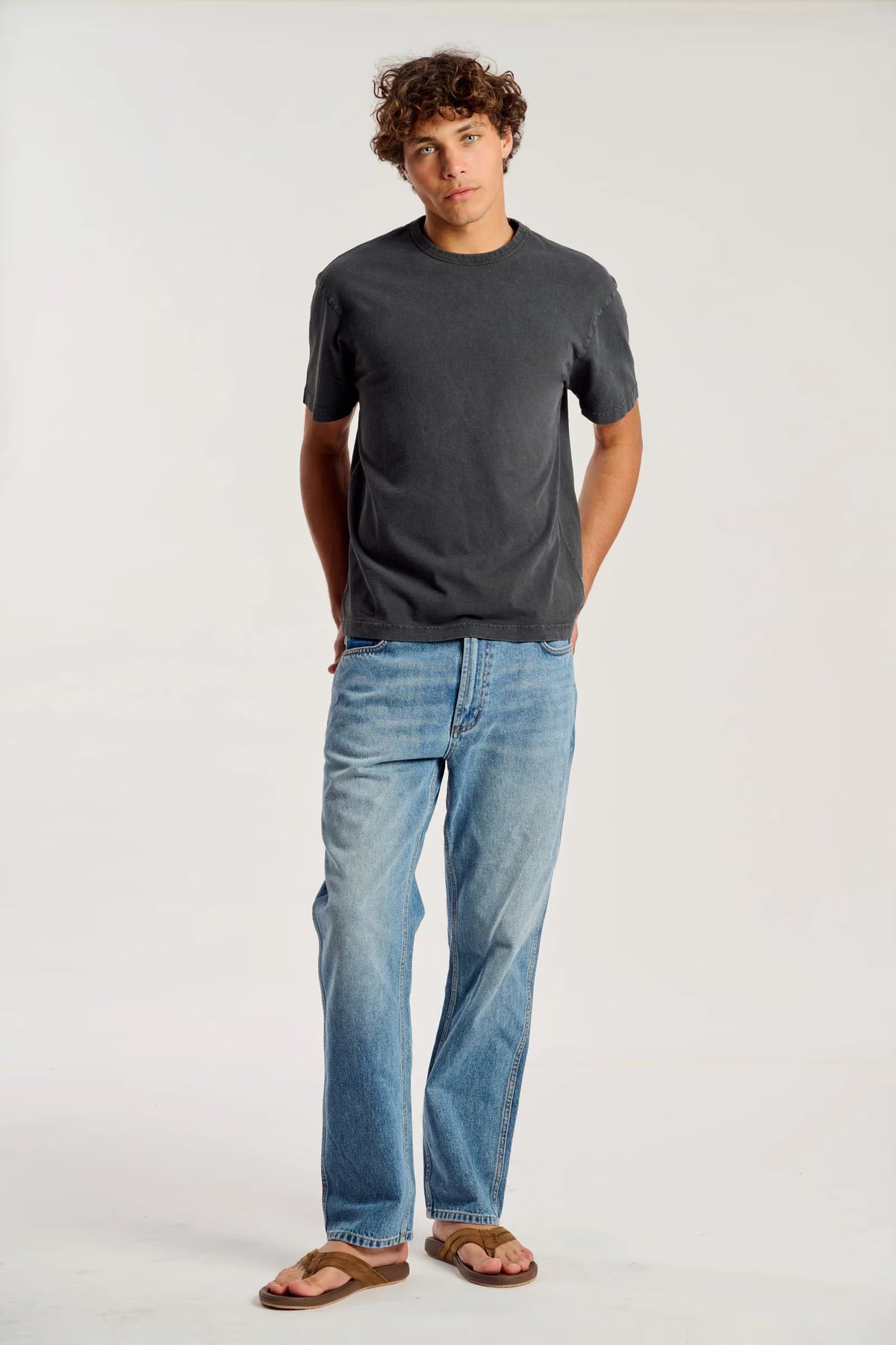 Core Tee- Washed Black
