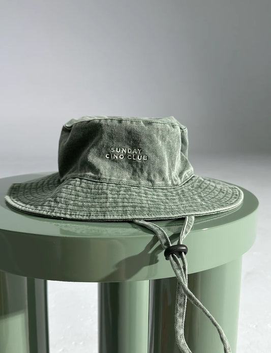 Sunday CINO Club Bucket Hat : Basil