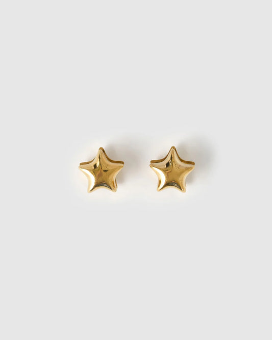 Star Struck Earrings- Gold