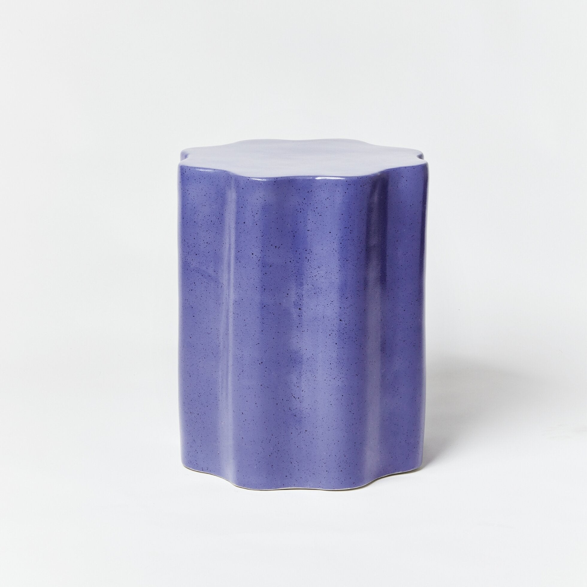 Wave Side Table Speckled Azure- IN STORE PICK UP ONLY