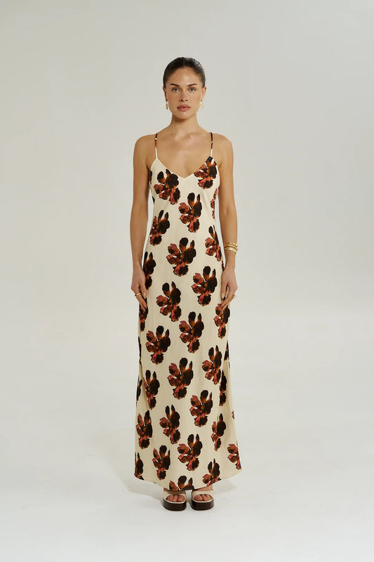 Amelie Maxi Dress- Butter Fleur