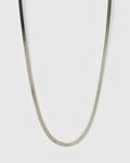Sylvia Silver Snake Chain Necklace