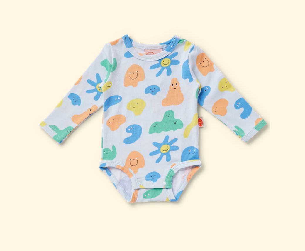 Jelly Jiggle Long Sleeve Bodysuit
