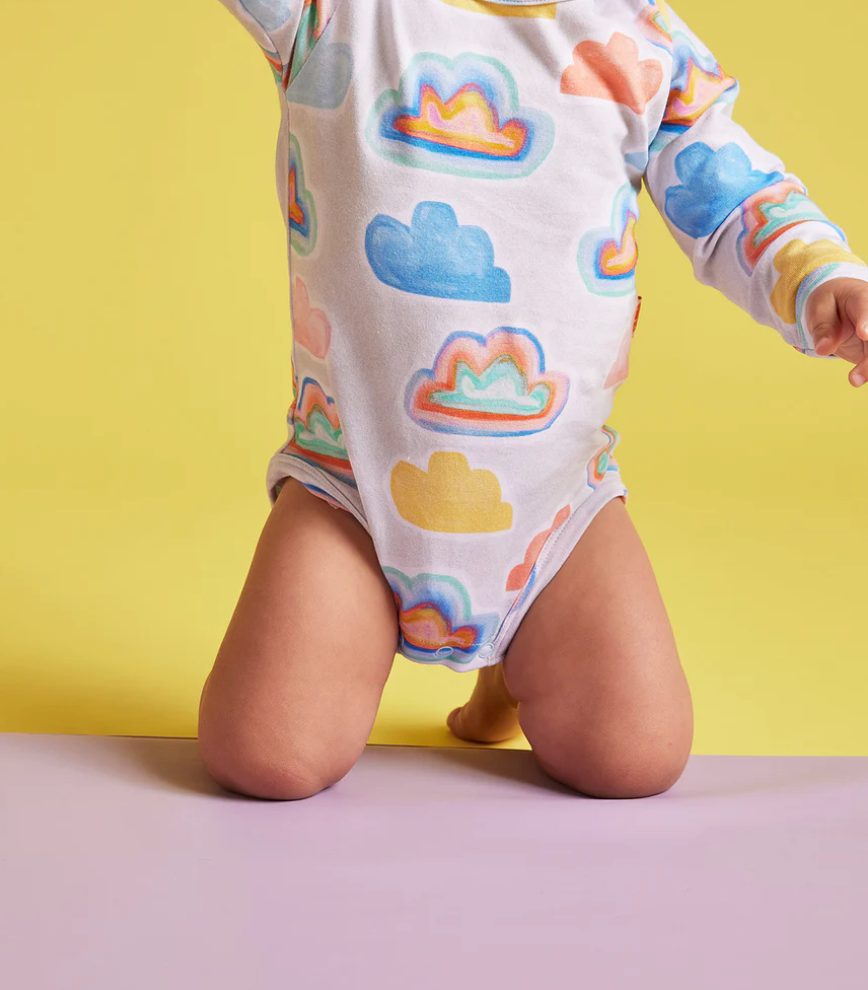 Cloudy Day Long Sleeve Bodysuit