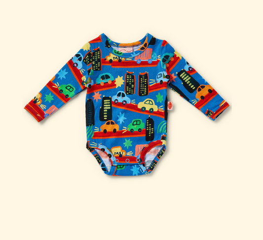 Seoul City Long Sleeve Bodysuit