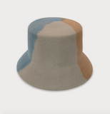 Roya Wool Bucket Hat - Ocean Mix