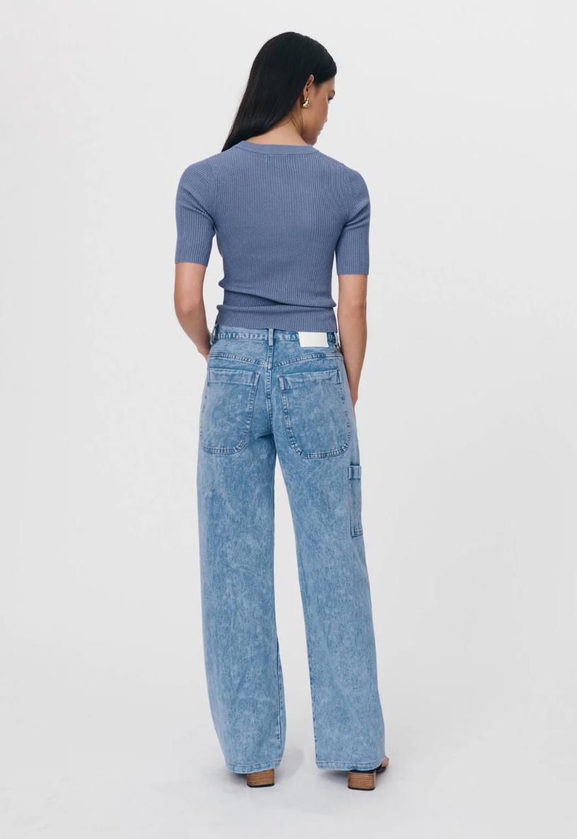 Silvie Organic Straight Jeans