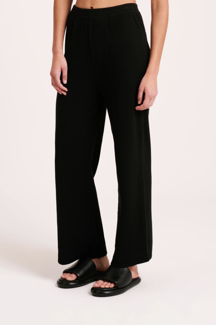 Kin Waffle Culotte - Black – Florence and Threads