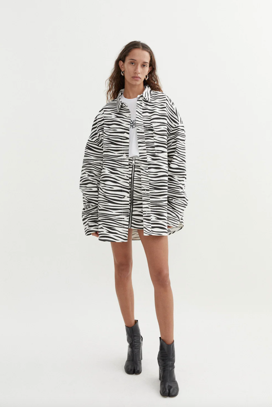 Quinn Jacket - Zebra