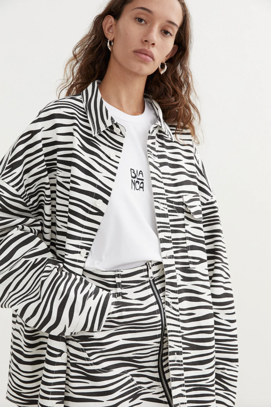 Quinn Jacket - Zebra
