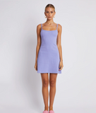 A Line Dress - Lilac