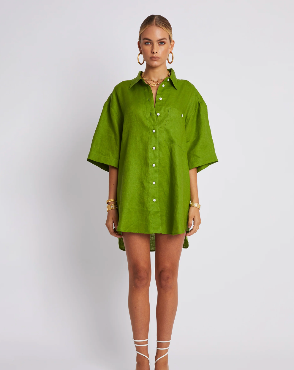 Big Shirt - Olive