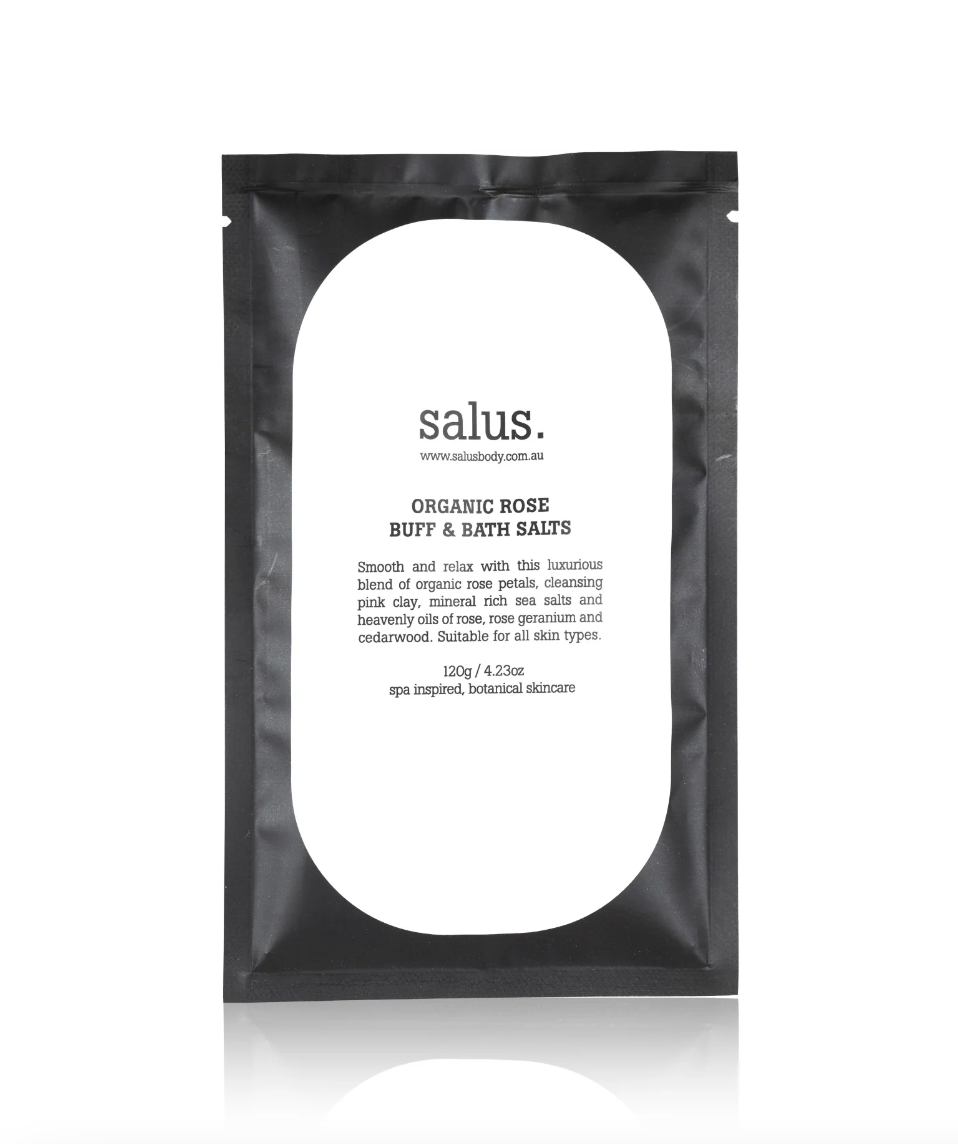 Organic Rose Buff & Bath Salts