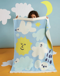 I Spy in the Sky Fluffy Knit Blanket