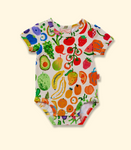 Eat the Rainbow Short Sleeve Bodysuit