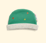 Forest Green Organic Baby Hat