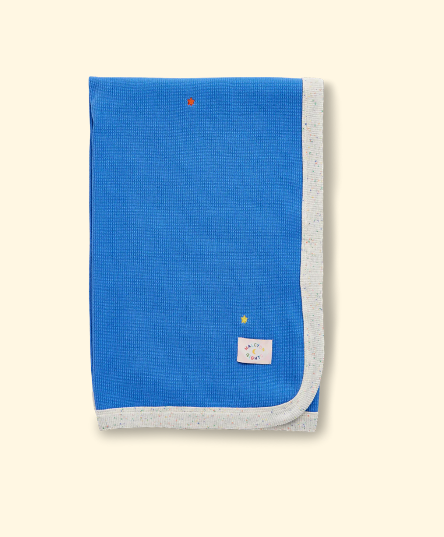 Ocean Blue Organic Baby Wrap
