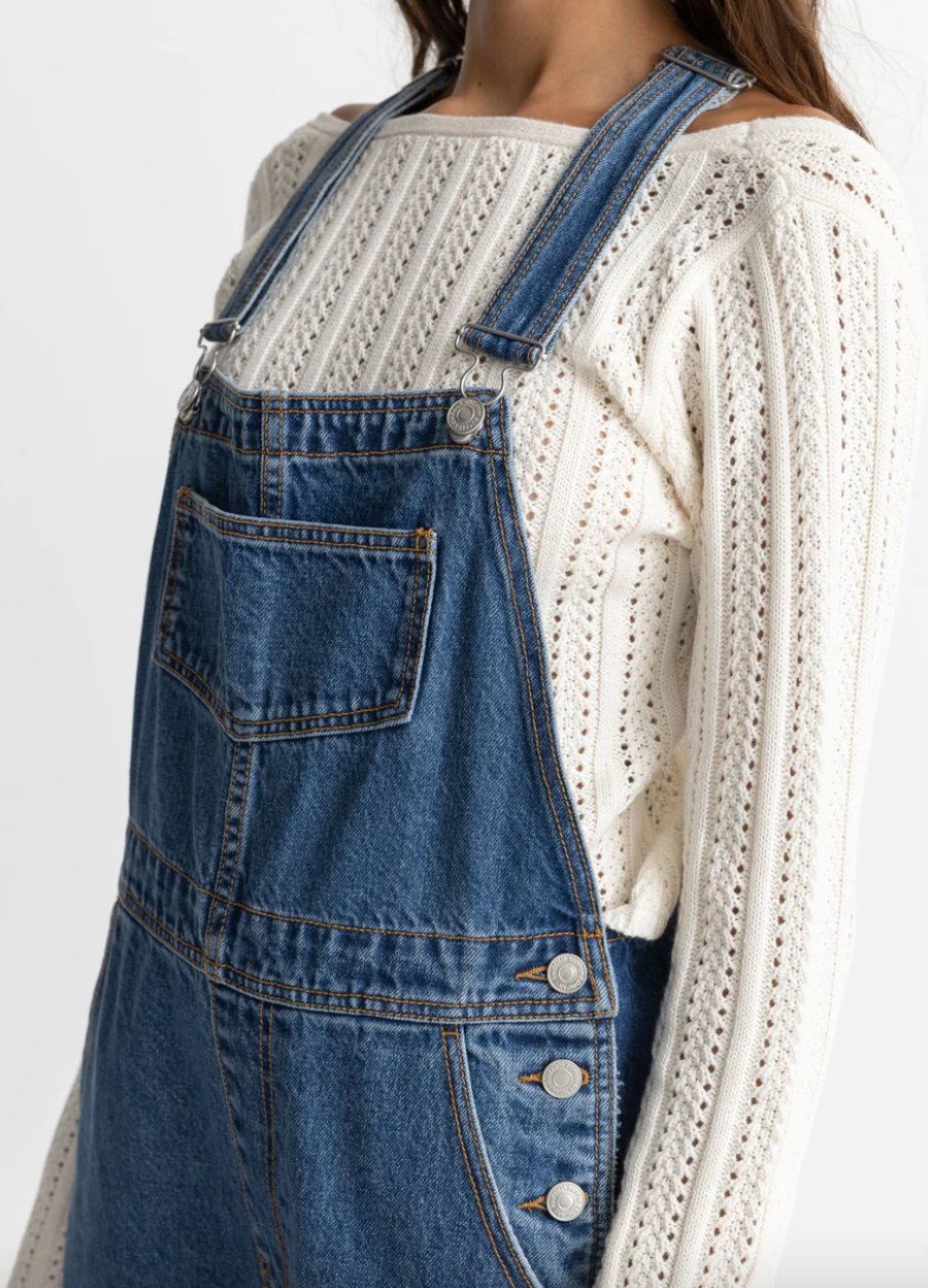 Denim Overalls Blue
