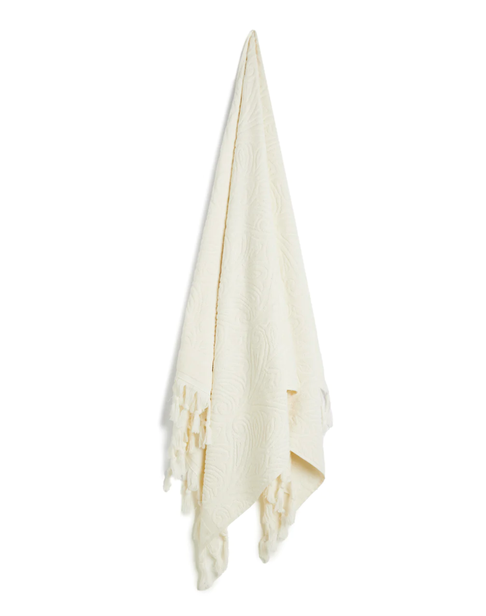 Cream Cotton Terry Towel
