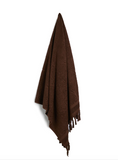 Chocolate Cotton Terry Towel