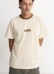 Embroidered SS T-Shirt Cream