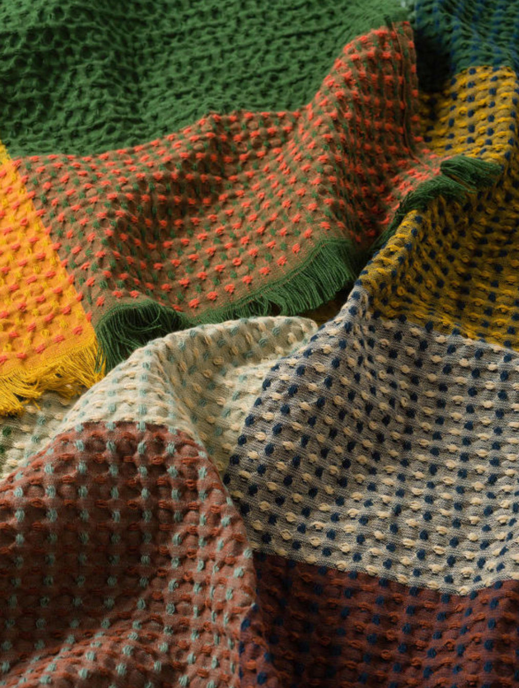 Cabin Towel Spirulina/Multi