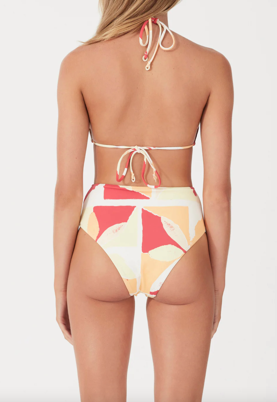 Sunset Tile Halter Top