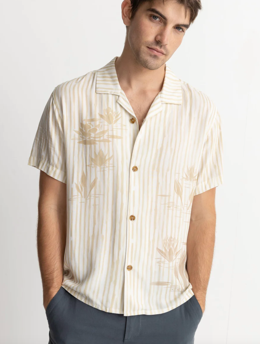 Lily Stripe Cuban SS Shirt