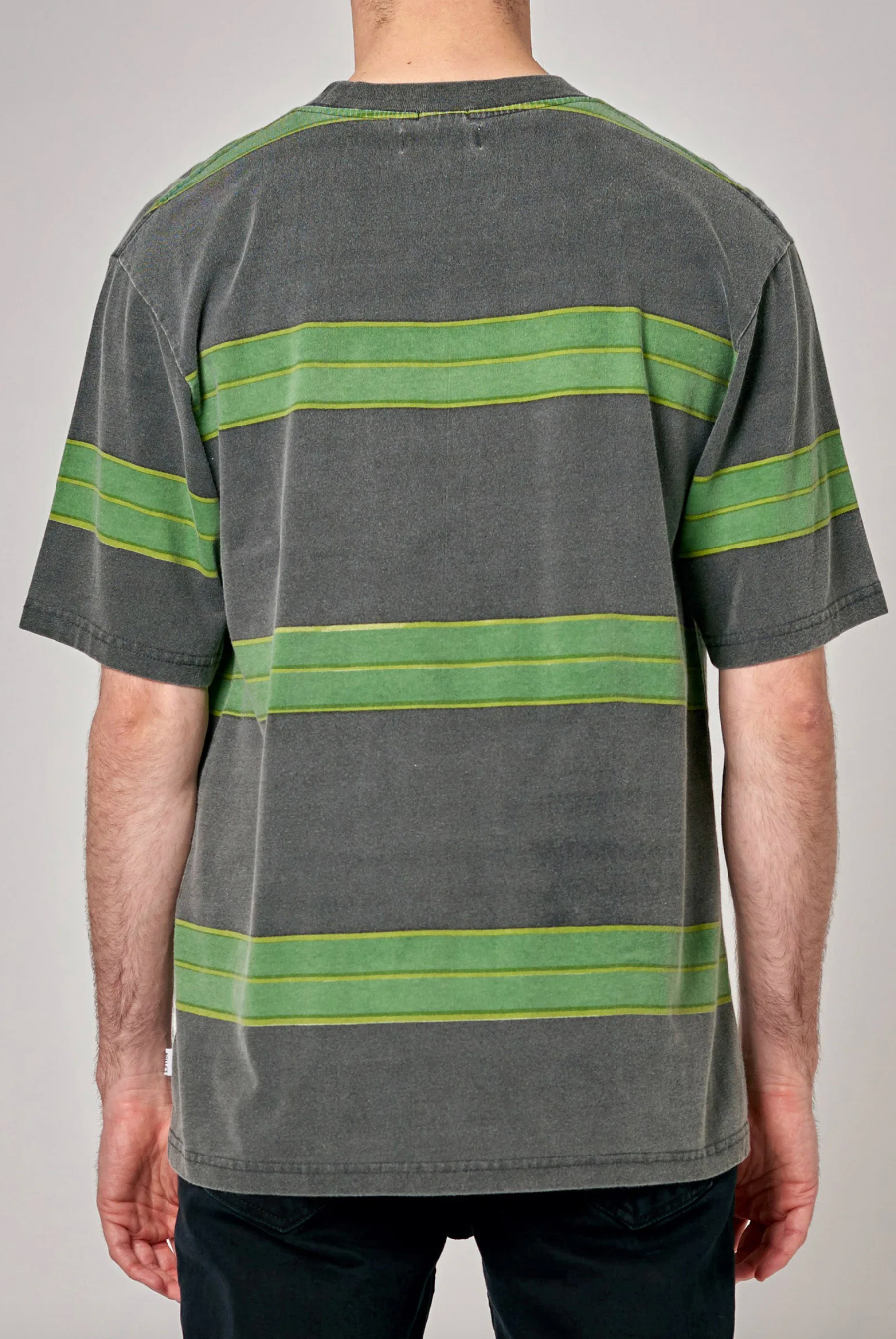 Spirit Stripe Tee - Forest