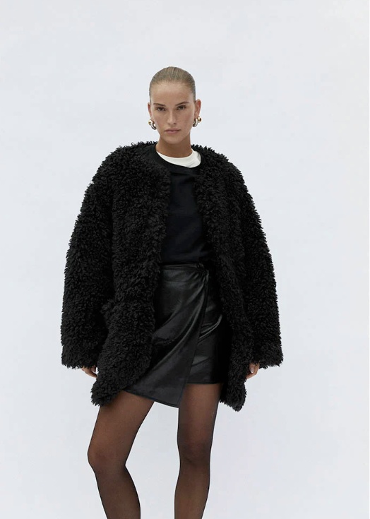 Hailey Mini Skirt in Black