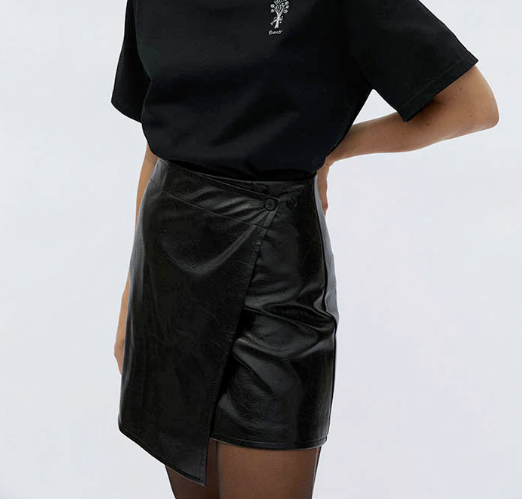 Hailey Mini Skirt in Black