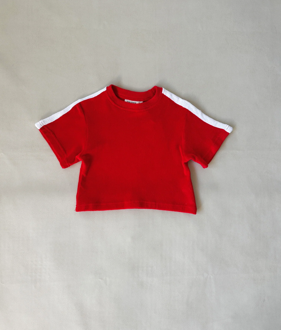 Atlas Cotton Terry Towelling Set - Apple Red