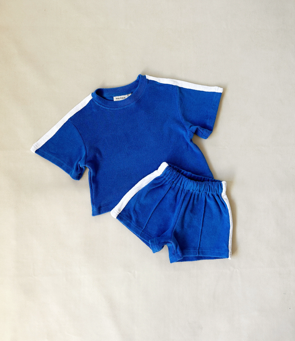 Atlas Cotton Terry Towelling Set - Royal Blue