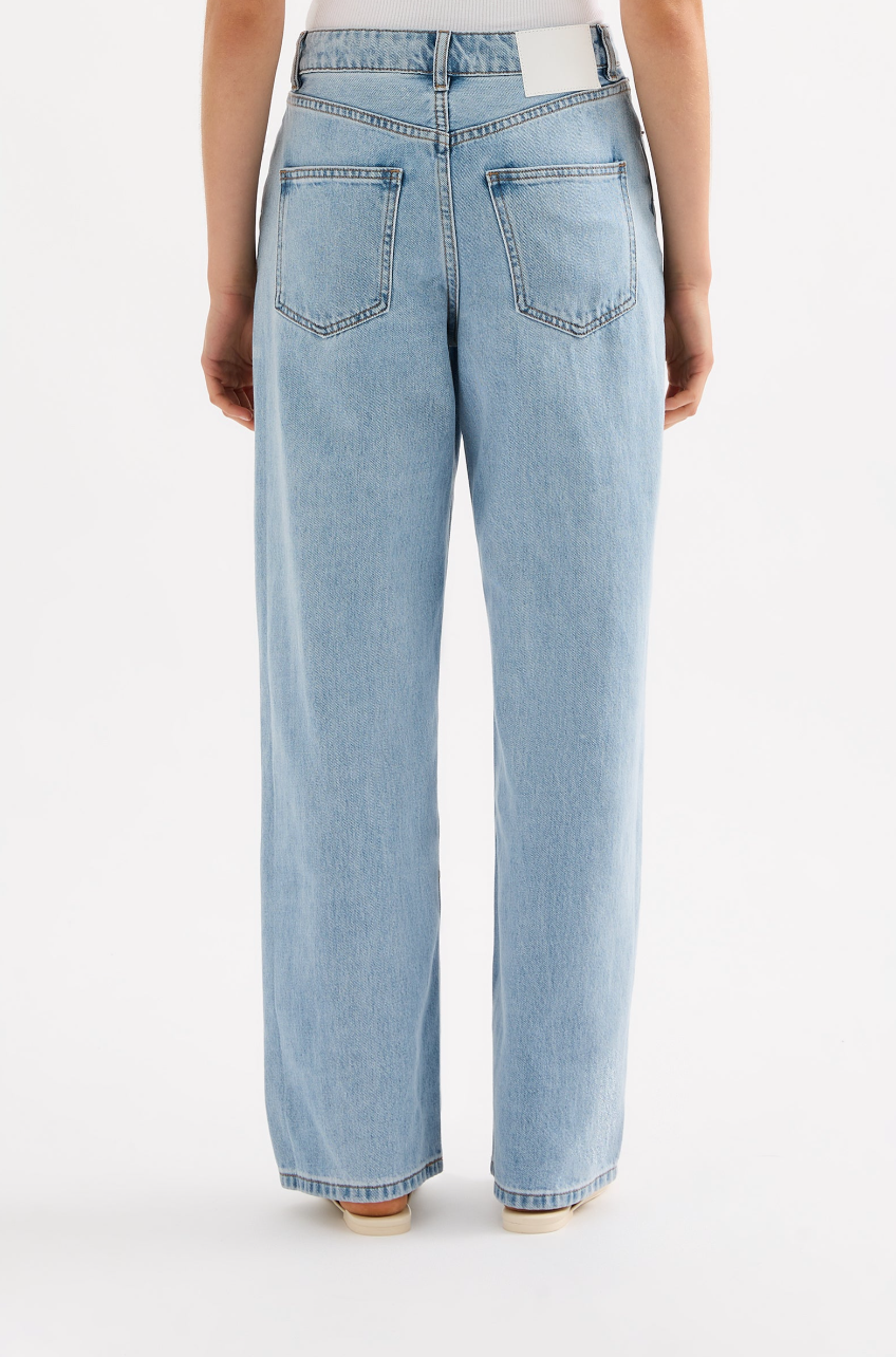 Organic Baggy Jeans- 90s Blue