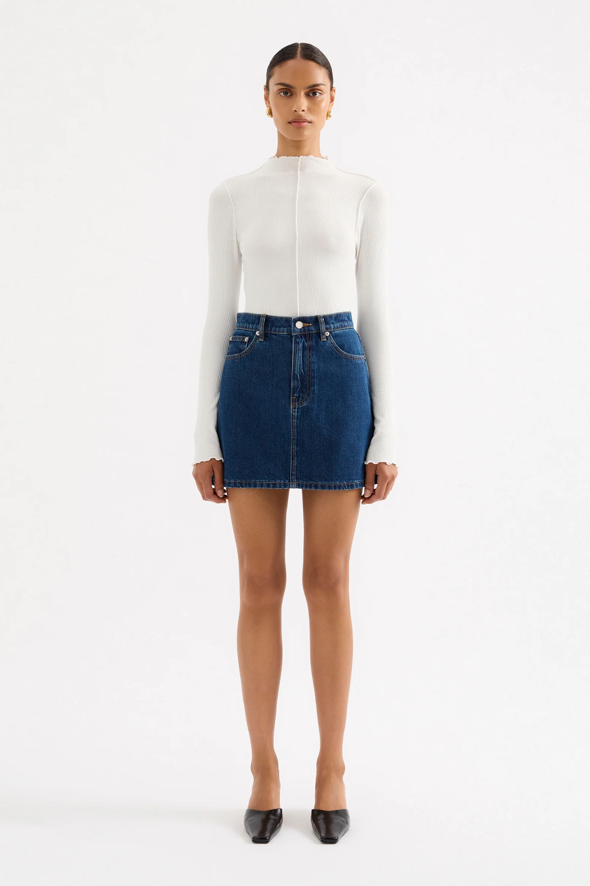 Sia denim Mini Skirt