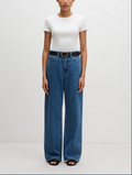 Organic Relaxed Leg Jean- Fresh Blue