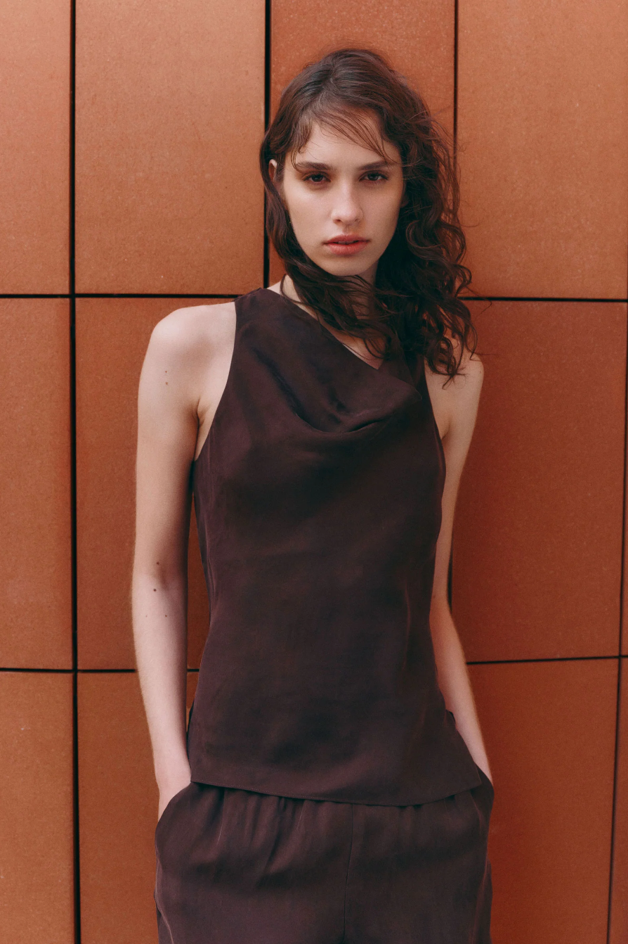 Raven Cupro Top- Raison