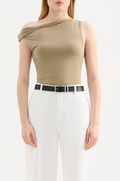 Chelsea Top- Deep Sage