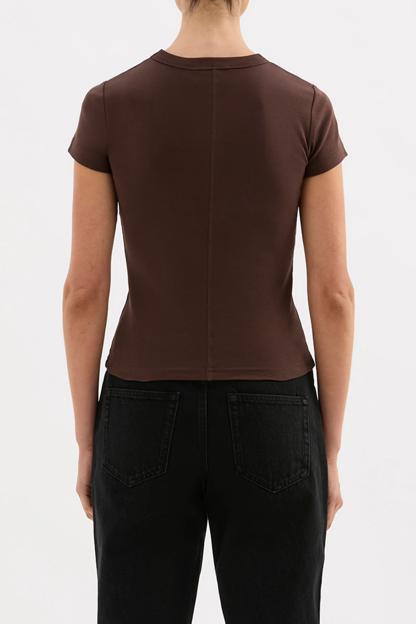 Organic Baby Tee- Chocolate