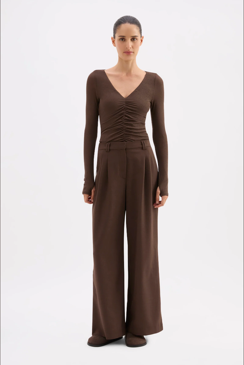 Abigail Pant- Walnut