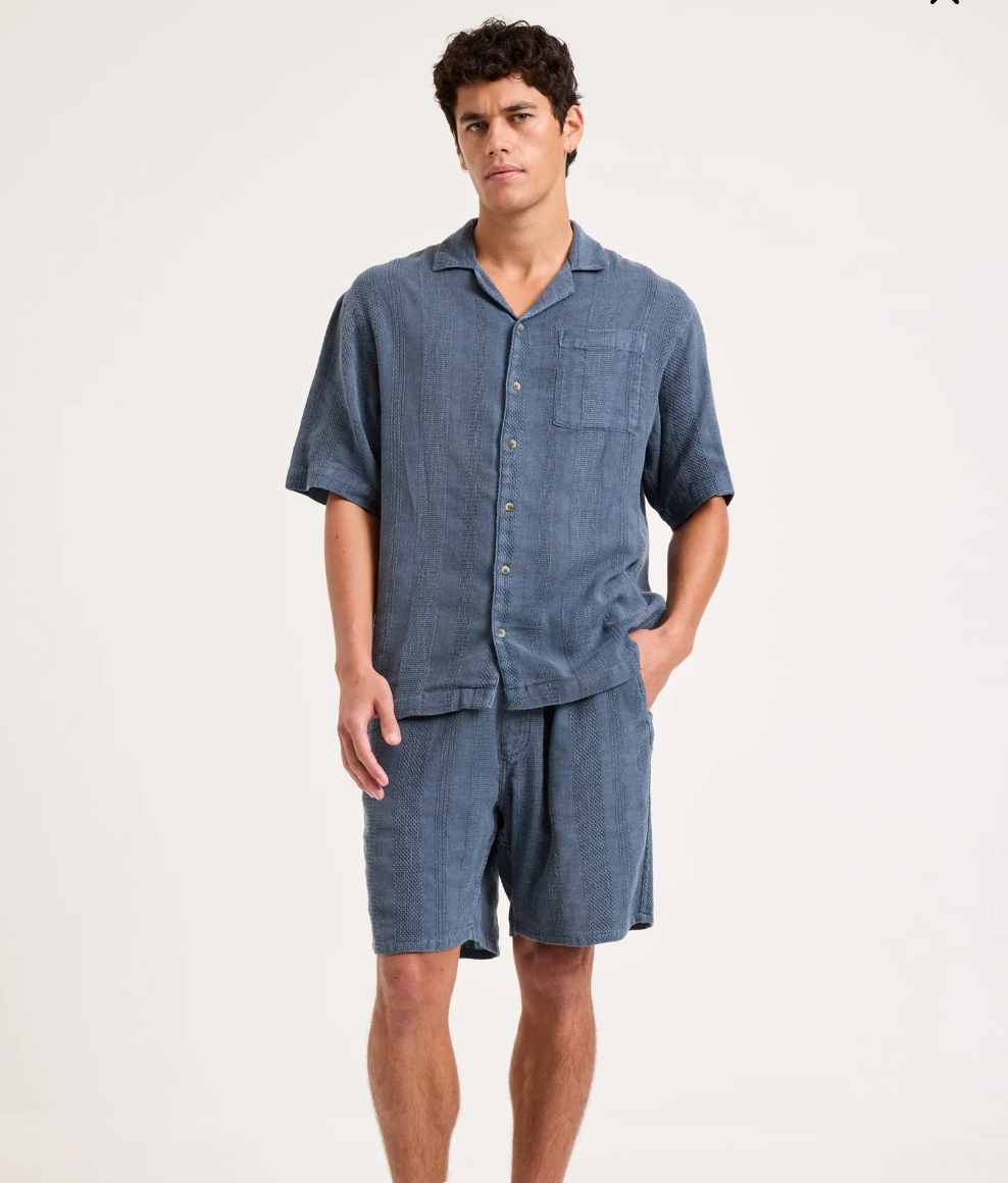 Heavy Weave Bowler- Faded Navy